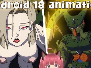 Android 18 gets mercilessly fucked by Cell from Dragon Ball (Hinca animation) - Jazziuu