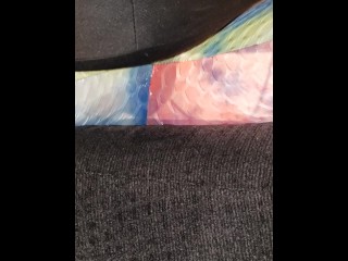 Peeing on the couch while gaming