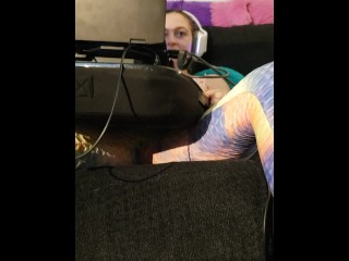 Peeing on the couch while gaming