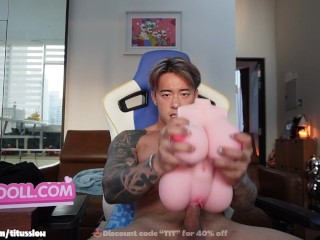 Unboxing and fucking my new toy