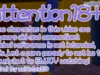 Poppy Playtime 3D Hentai - Poppy Huggy Wuggy in Playroom by xxhotxx3D