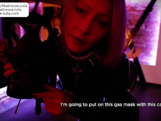 I Smother Him with My Clit and Order a Humiliating Handjob - Mistress Julia