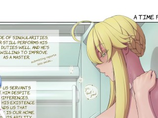 Artoria Pendragon fucked by the Master 2