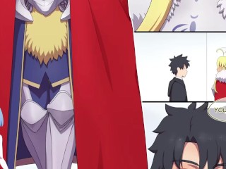 Artoria Pendragon fucked by the Master