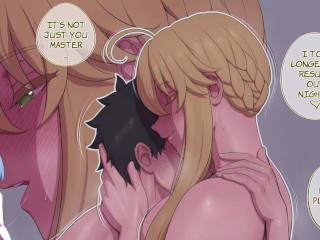 Artoria Pendragon fucked by the Master