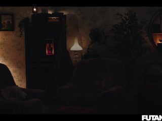 Girls Trip Turns Into Transgender Surprise - Shelena Grows Futa Cock from Shemale Ghost Agatha Vega