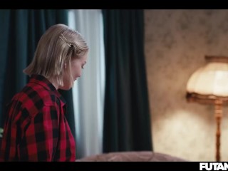 Girls Trip Turns Into Transgender Surprise - Shelena Grows Futa Cock from Shemale Ghost Agatha Vega