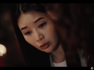 Japanese Asian Vampire Sex - Big Tits Babe Rikako Preyed by Nerdy Leana & Turned into Lesbian Demon