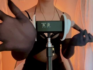SFW ASMR Silk gloves massaging your head like heaven