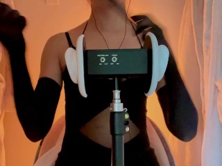 SFW ASMR Silk gloves massaging your head like heaven