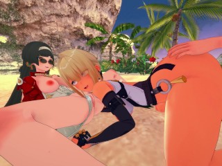 ZZZ - Astra Yao and Evelyn [3D Hentai Game, 4K, 60FPS, Uncensored]