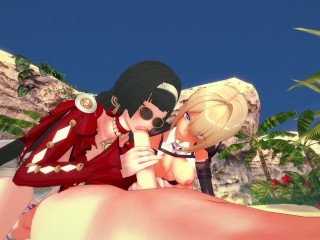 ZZZ - Astra Yao and Evelyn [3D Hentai Game, 4K, 60FPS, Uncensored]