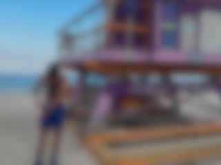 Petite douche en retour de plage