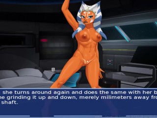 Let's Play Star Wars Orange Trainer Uncensored Bonus 1 Lots of hot kinky alien sex
