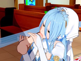 Fire Emblem - Azura Blowjob + Rides Dick
