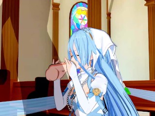 Fire Emblem - Azura Blowjob + Rides Dick