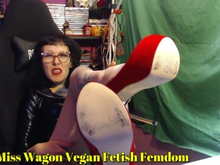 Miss Wagon Vegan Ass Domination - Sgancia il Cash! Calze e mutandine FETISH