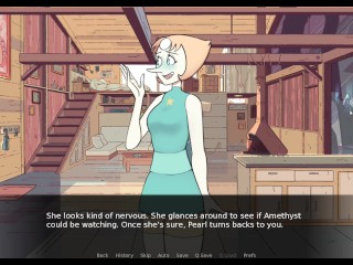 GEM BLAST - STEVEN UNIVERSE - FOLLATE A PERLA, AMATISTA Y GRANATE