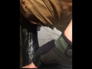 Не си гей, а те кефи чак толко, що е то??? #hugestrapon #blackdildo 