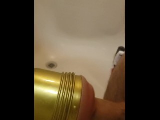 Licking Vortex in Fleshlight Fun Part 2