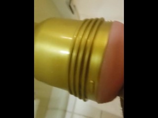 Licking Vortex in Fleshlight Fun Part 2