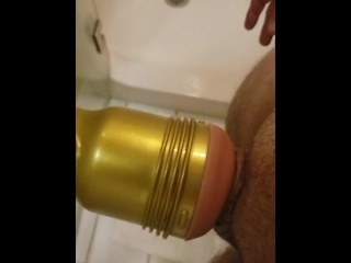 Licking Vortex in Fleshlight Fun Part 2