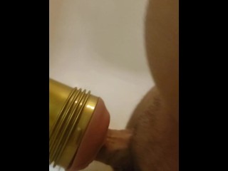 Licking Vortex in Fleshlight Fun Part 2