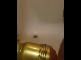 Licking Vortex in Fleshlight Fun Part 2