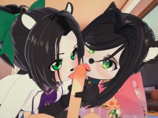 (3D Hentai)(Furry)(World of Warcraft) Sex with Pandarens