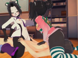 (3D Hentai)(Furry)(World of Warcraft) Sex with Pandarens