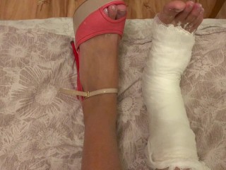 Video for Ponetetu12 Girl masturbation in plaster Сast fetish