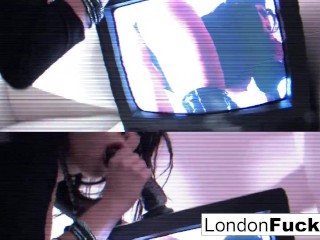 Londons Keyes Hot Television Anal Solo Makes Her Cum!