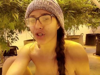 Nude  Gardening with Freak77Show Grow Tips Episode 2 Lollipopping