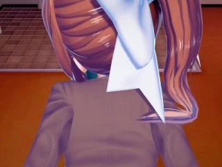 DDLC Monika 3D Hentai POV