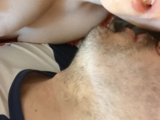 Erotic Breath Smelling, Tongue Play, Spit Play, & Nursing in Ultra 4k