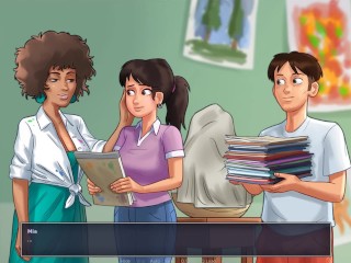 SUMMERTIME SAGA -HER SECRET TALENT - ( miss Ross route)- PART 159