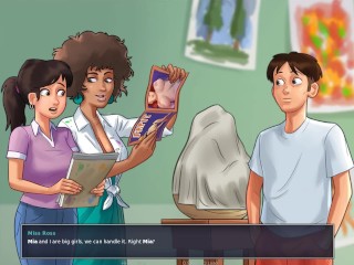 SUMMERTIME SAGA -HER SECRET TALENT - ( miss Ross route)- PART 159