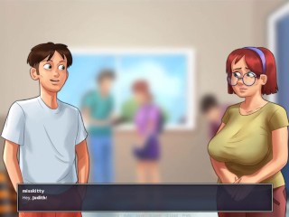 SUMMERTIME SAGA -NUDE MODELLING - ( miss Ross route)- PART 161