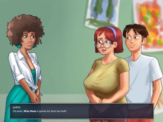 SUMMERTIME SAGA -NUDE MODELLING - ( miss Ross route)- PART 161