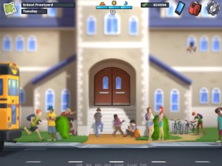 SUMMERTIME SAGA ART TEACHER LOVES MY BRUSH -end of miss ross route)PART 173