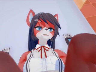 (3D Hentai)(Furry) Furry sex