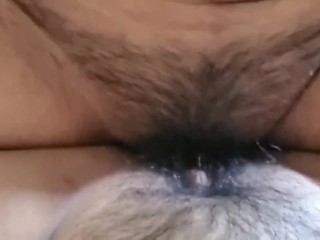 Asian BBW Milf squirts on FtM Big Clit (DicClit)