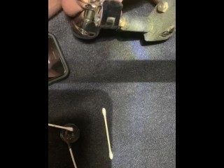 Permanent Chastity Sissy Part 2 Rivet and Steel Epoxy