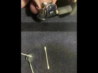 Permanent Chastity Sissy Part 2 Rivet and Steel Epoxy