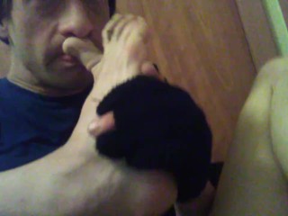 Sniffing And Touching My Dirty Foots and Sock To My Face And Mouth