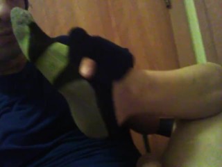 Kinky Dirty Slut Smelling Filthy Sweaty Socks