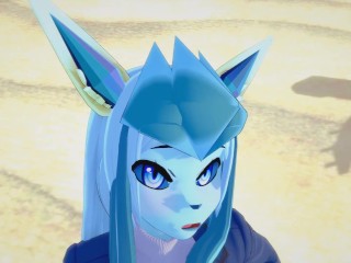 (3D Hentai)(Furry)(Futa)(Pokemon) Glaceon X Lopunny