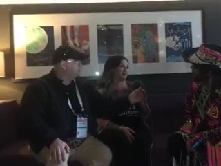 Catherine Taylor with TOp Notch Motch at AVN Expo 2020