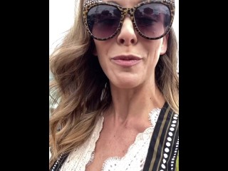 Cherie DeVille Fucks Door to Door for Toilet Paper Corona Virus shortage