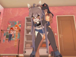 (3D Hentai)(Furry) Sex with Foxy